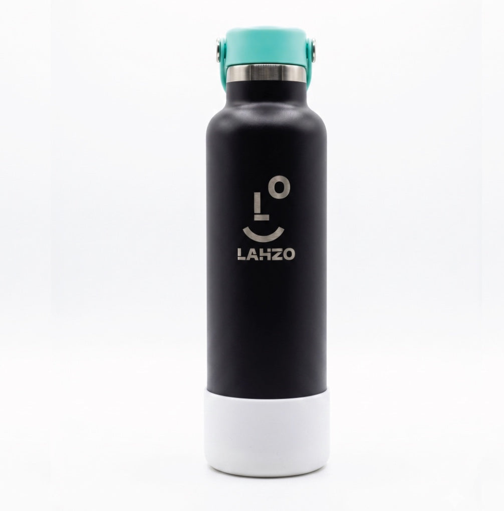 Lahzo Metal Hydroflask Black water bottles