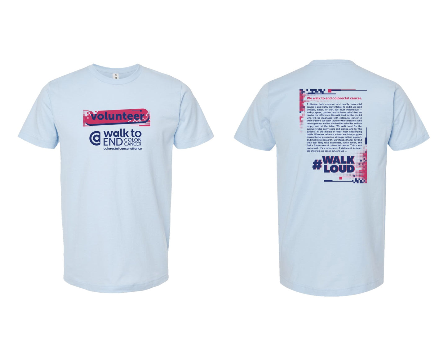 Stock - CCAlliance Volunteer Shirts - Baby Blue