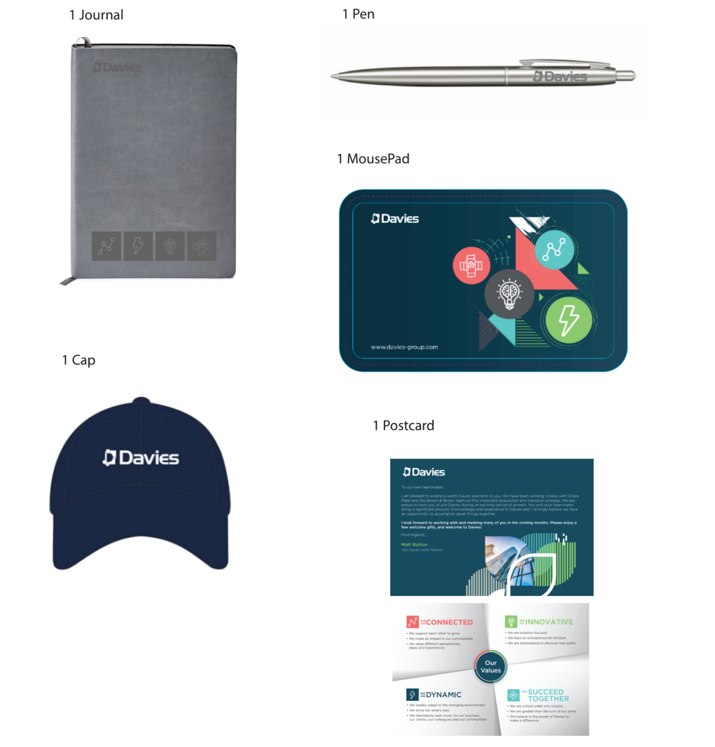 Davies Group Welcome Kit