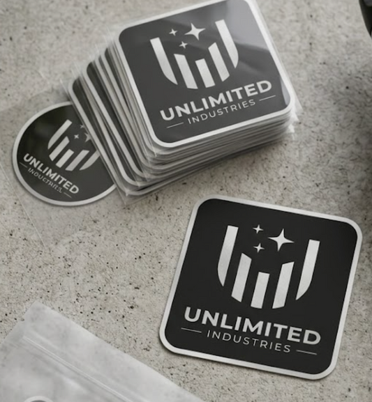 Unlimited Industries - Square Sticker