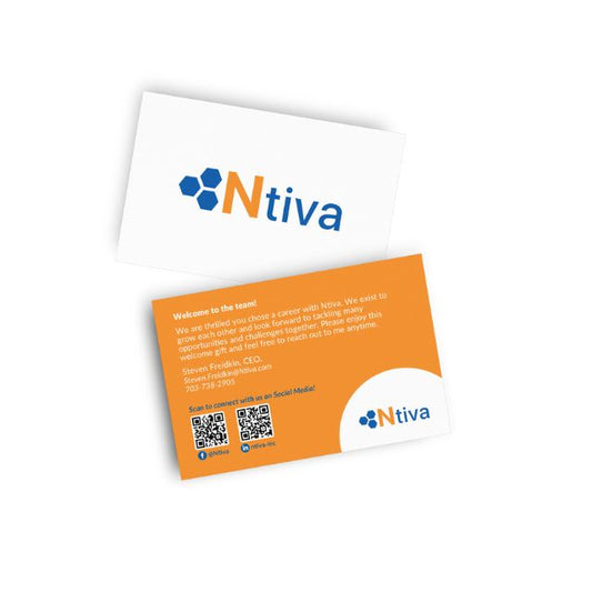 NTIVA Welcome to the Team! Postcard