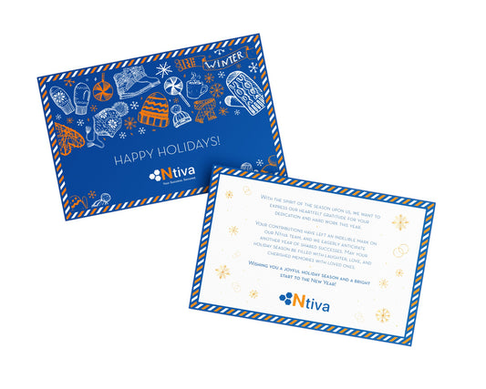 NTIVA Holiday Postcard