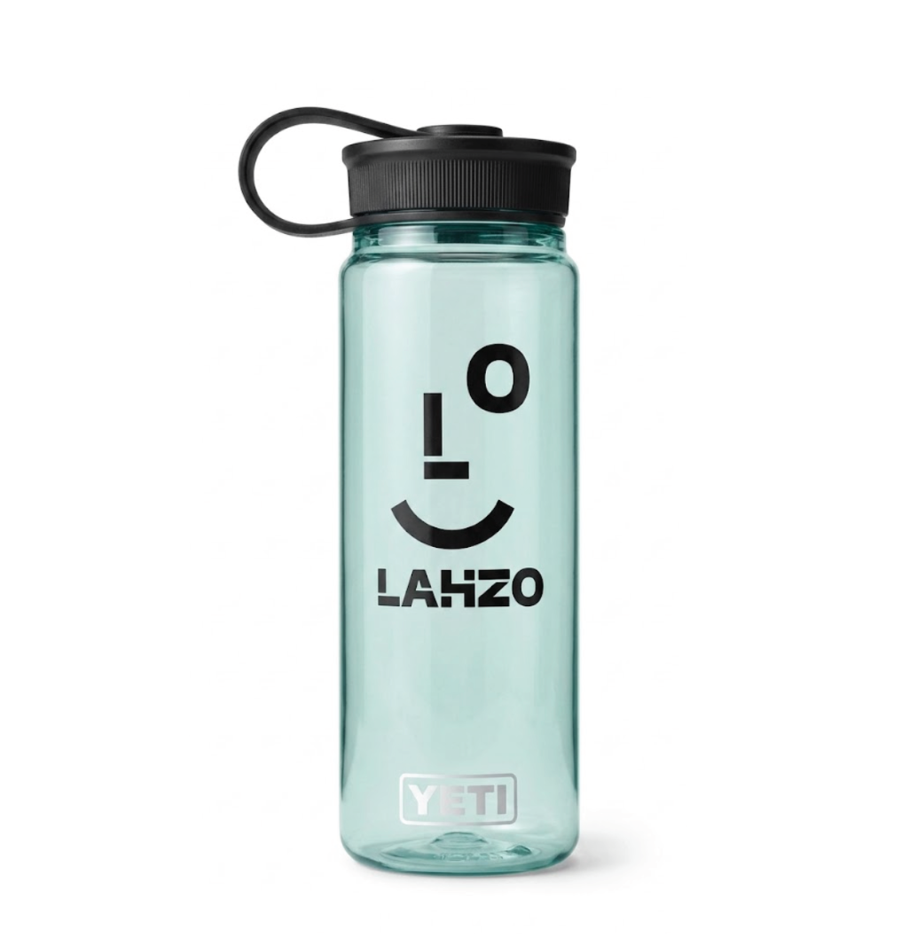 Lahzo YETI Plastic water bottle 34oz