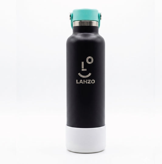 Lahzo Metal Hydroflask Black water bottles