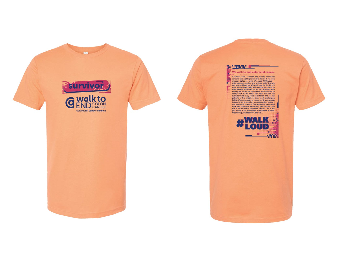 Stock - CCAlliance Survivor Shirts - Orange