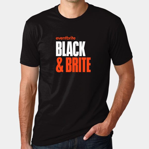 Eventbrite Black & Brite Black T-shirt